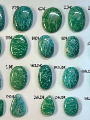 cabochon amazonite - ref : amazonite01