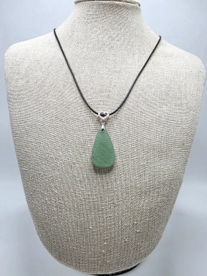 Pendentif paix intérieur et confiance aventurine druzy