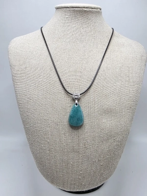 Pendentif douceur et tendresse amazonite