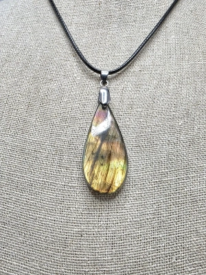 Pendentif conscience et intuition labradorite