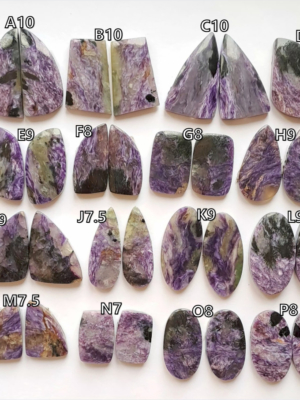 paire charoite 2026SA01