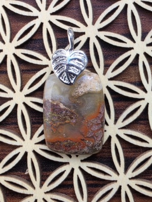 Pendentif Agate seam