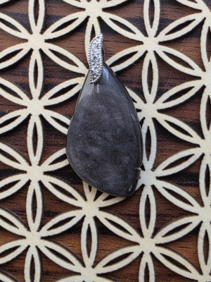 Obsidienne argentée