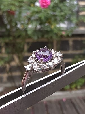 Bague améthyste