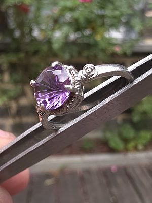 Bague Amethyste