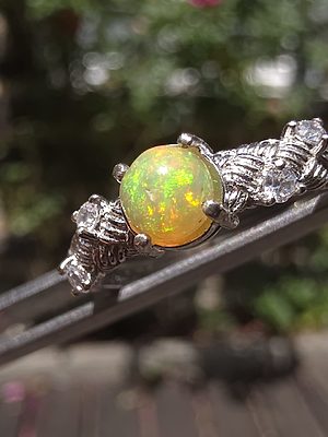 bague opale welo