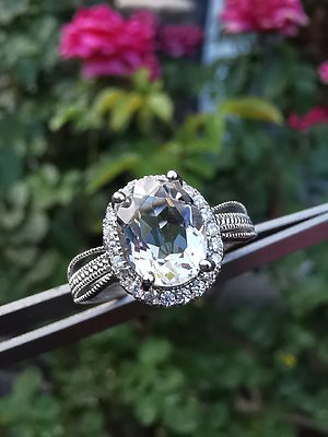 Bague en cristal de roche